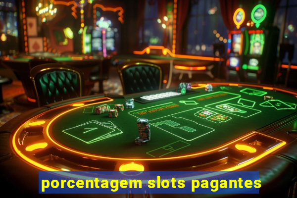 porcentagem slots pagantes